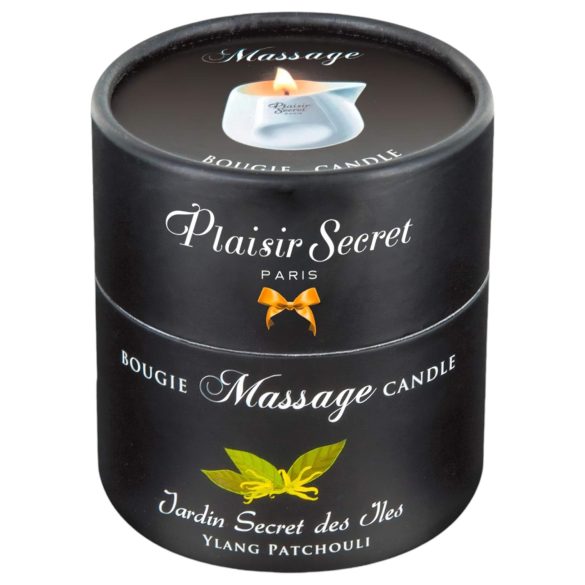 Plaisirs Secrets Ylang Patchouli - vela para massagem (80ml)