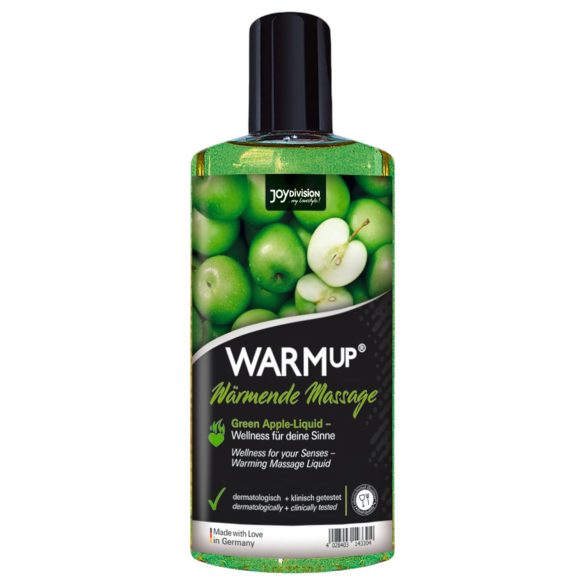 JoyDivision WARMup - óleo de massagem aquecedor - maçã verde (150ml)