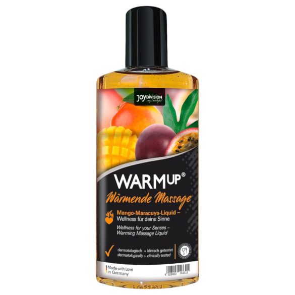 JoyDivision WARMup - Óleo de Massagem Aquecido - Manga-Maracujá (150ml)