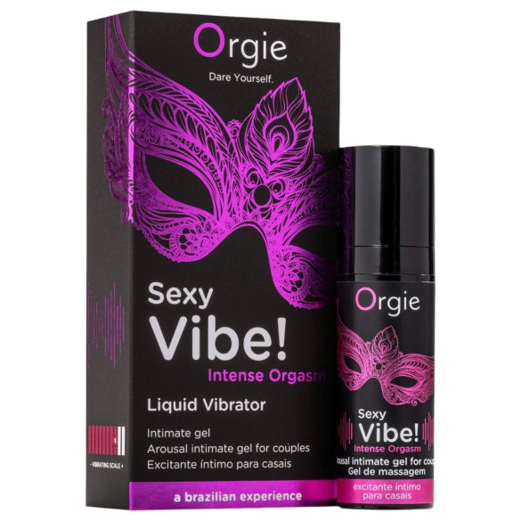 Orgie Sexy Vibe Orgasm - vibrador líquido unissex (15ml)