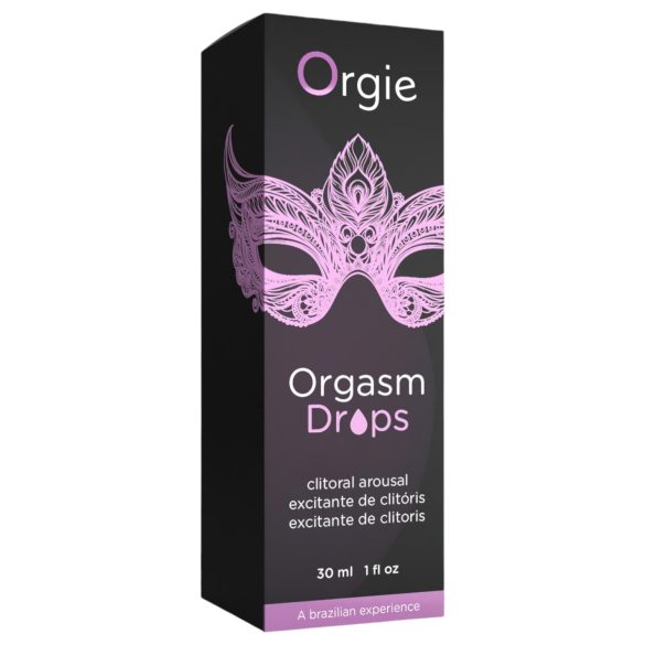 Orgie Orgasm Drops - Intensificador de Prazer para Mulheres (30ml)
