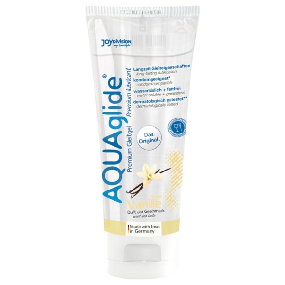 Lubrificante à base d'água AQUAglide - Baunilha (100ml)