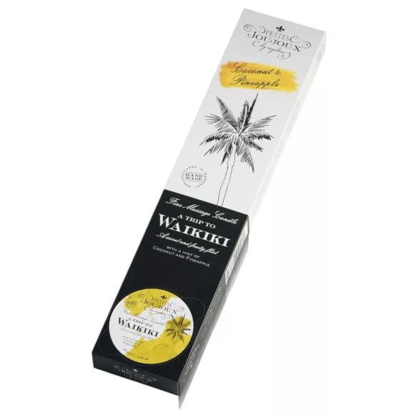 Petits Joujoux - vela de massagem - coco abacaxi - kit 5x43ml