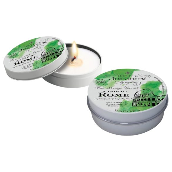 Petits Joujoux Roma - vela de massagem - toranja-bergamota (43ml)