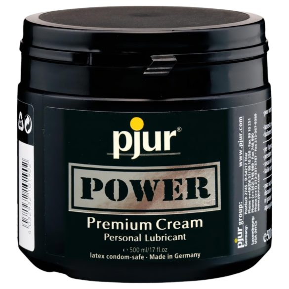 Pjur Power - creme lubrificante premium (500ml)