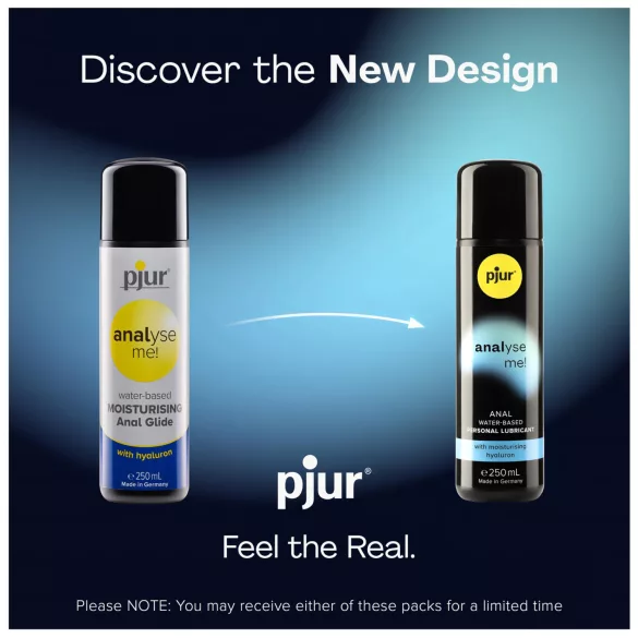 pjur Analyse me! - lubrificante anal à base de água - 250ml