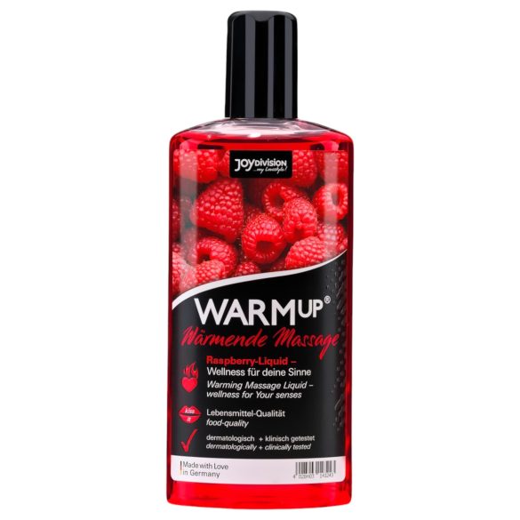 JoyDivision WARMup - óleo de massagem aquecedor - framboesa (150ml)