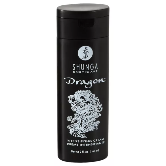 Shunga Dragon - creme íntimo masculino - estímulo prolongado - 60ml