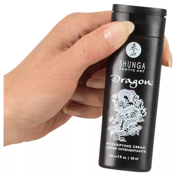 Shunga Dragon - creme íntimo masculino - estímulo prolongado - 60ml