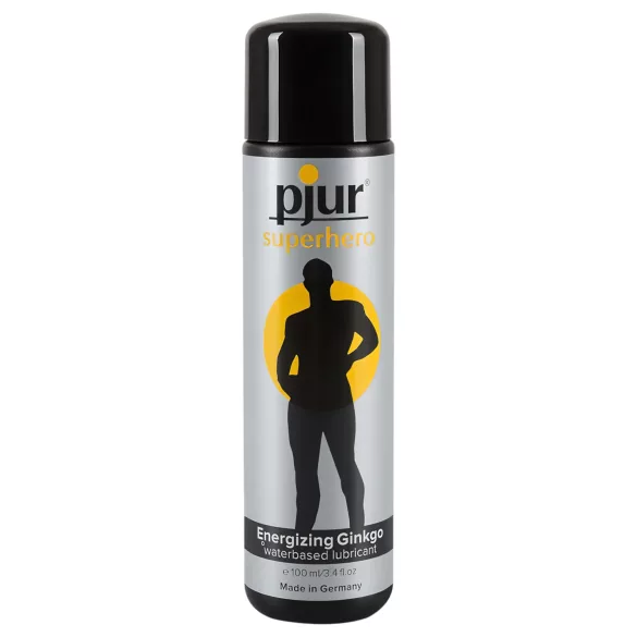 pjur superhero - gel lubrificante masculino energizante - 100ml