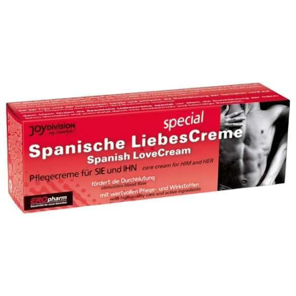 Creme do Amor Espanhol - creme íntimo para mulheres e homens (40ml)
