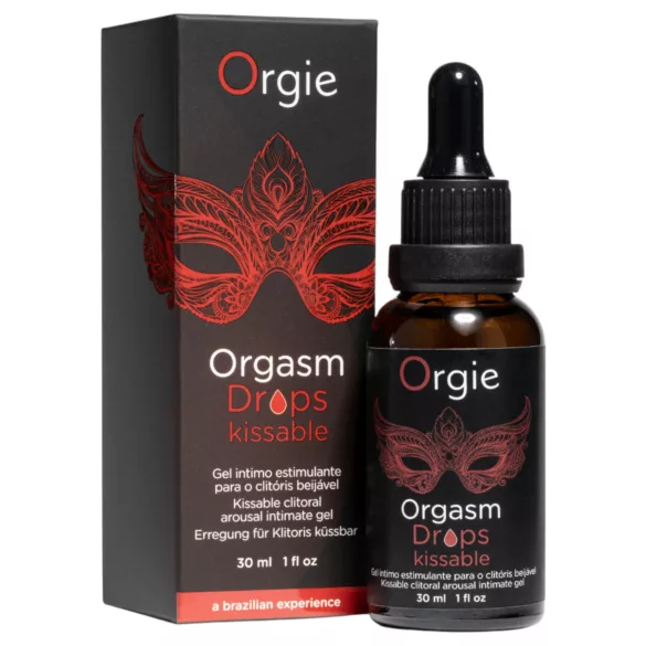 Orgie Orgasm Drops - sérum estimulante do clitóris para mulheres (30 ml)