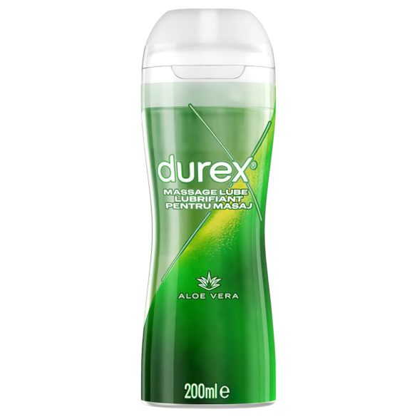 Óleo de Massagem 2 em 1 Durex Play - Aloe Vera (200ml)