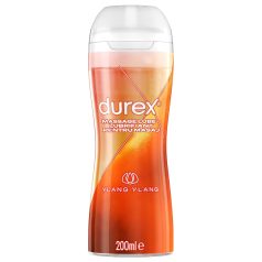 Durex 2em1 óleo de massagem - Ylang Ylang (200ml)