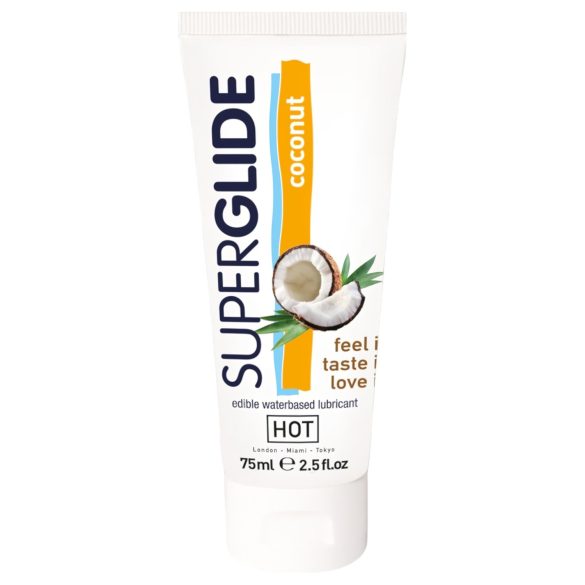 HOT Superglide Coco - lubrificante comestível (75ml)