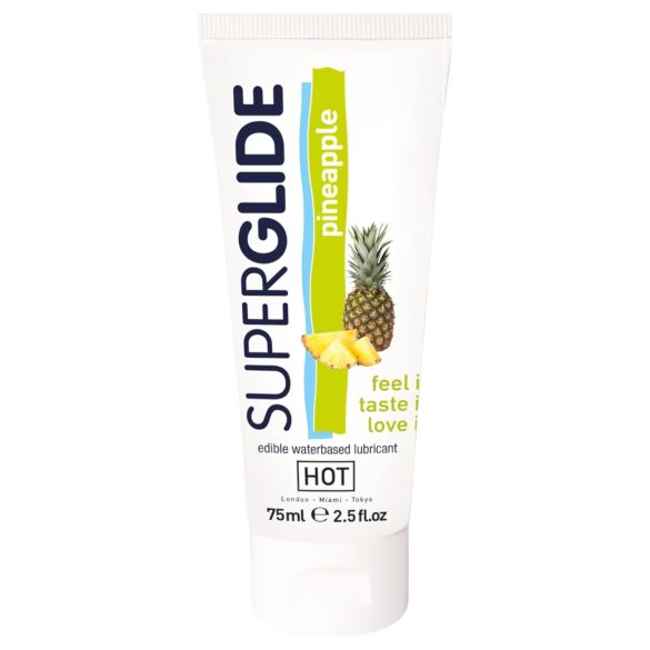 HOT Superglide Abacaxi - Lubrificante Comestível (75ml)