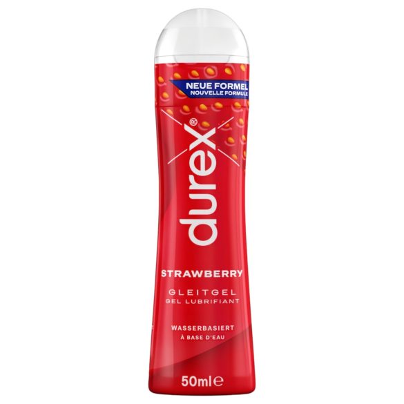 Durex Play Morango - Lubrificante Sabor Morango (50ml)