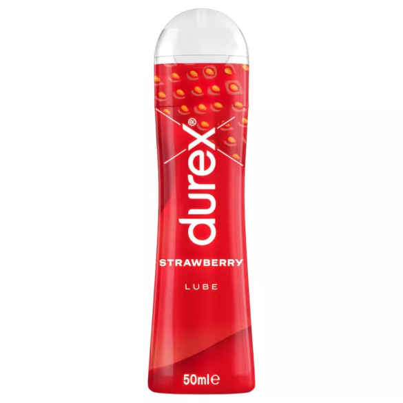 Durex - lubrificante com sabor morango - 50ml