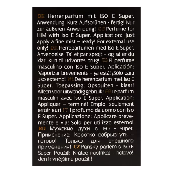 P6 Iso E Super - perfume feromônio masculino - 30ml