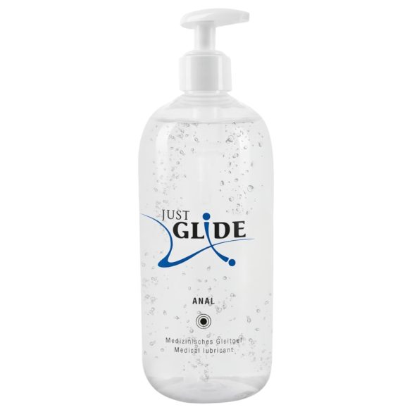 Just Glide Anal - Lubrificante à base de água para uso anal (500ml)