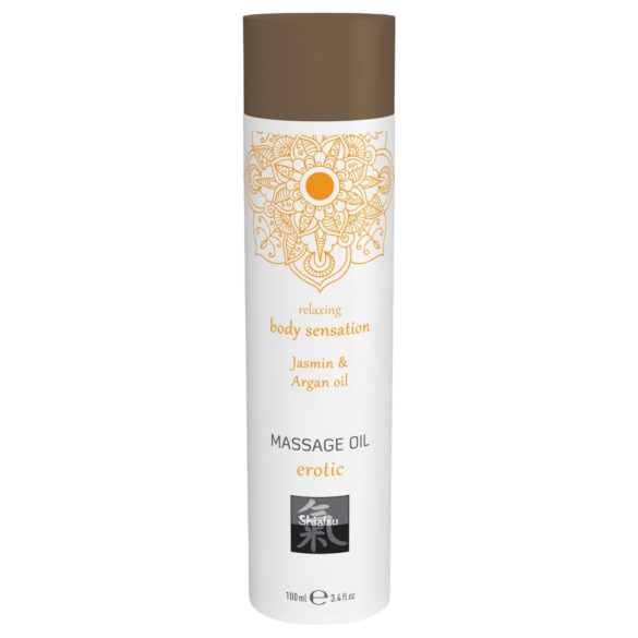 Shiatsu Sensual - Óleo de Massagem - Jasmim e Óleo de Argan (100ml)