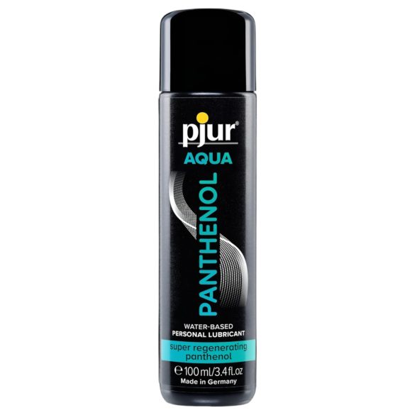 pjur AQUA Panthenol - Lubrificante Anal à Base de Água com Efeito Regenerador (100ml)