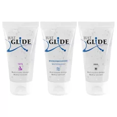 Just Glide - gel lubrificante íntimo - kit com 3x50ml