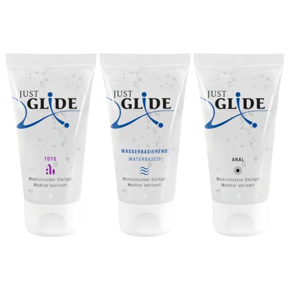 Conjunto Lubrificante Just Glide (3x50ml)