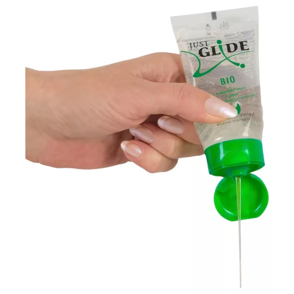 Just Glide Bio - lubrificante vegano à base de água (50 ml)