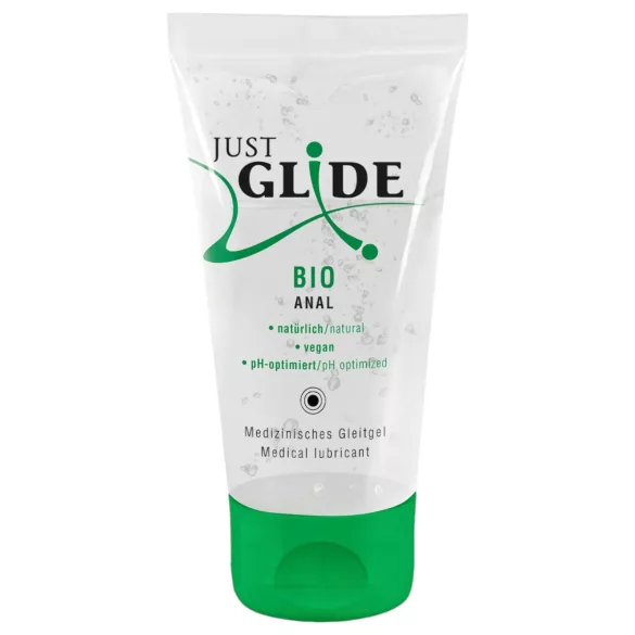 Just Glide - lubrificante anal vegano à base de água - 50ml