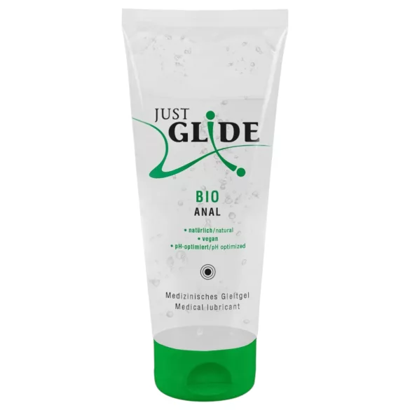 Just Glide - Lubrificante Anal à Base de Água Vegano - 200ml