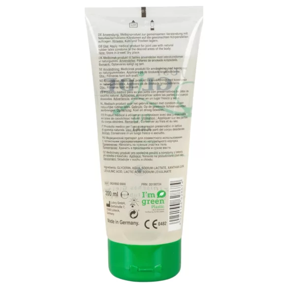 Just Glide - Lubrificante Anal à Base de Água Vegano - 200ml