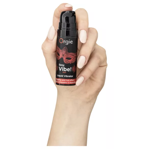 Orgie - vibrador líquido com efeito quente sabor morango 15ml