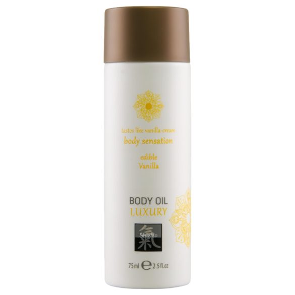 Shiatsu Luxury - Óleo de Massagem Comestível - Baunilha (75ml)