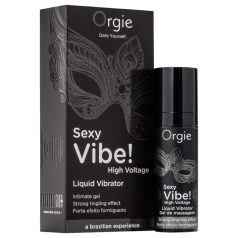   Orgie Sexy Vibe Alta Voltagem - vibrador líquido unissex (15ml)