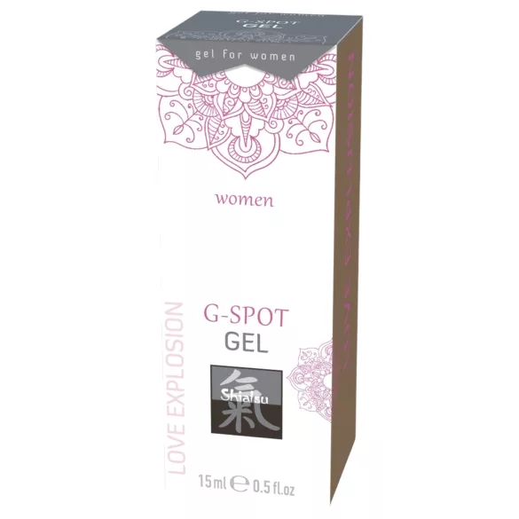 HOT Shiatsu - gel estimulante ponto G - 15ml