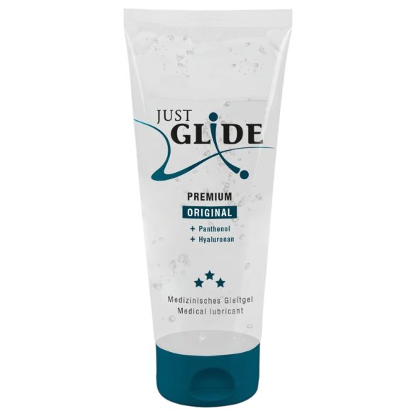 Just Glide Premium Original - Lubrificante Vegano à Base de Água (200ml)