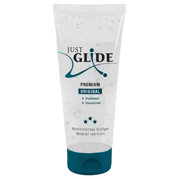 Just Glide Premium Original - lubrificante vegano à base de água - 200ml