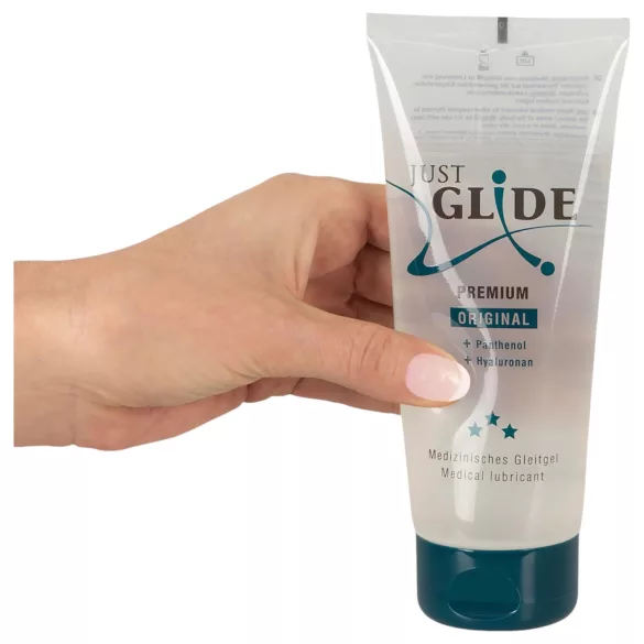Just Glide Premium Original - lubrificante vegano à base de água - 200ml