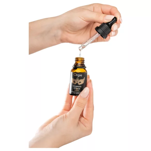 Orgie Orgasm Drops Vibe - gel íntimo formigante para mulheres (15 ml)
