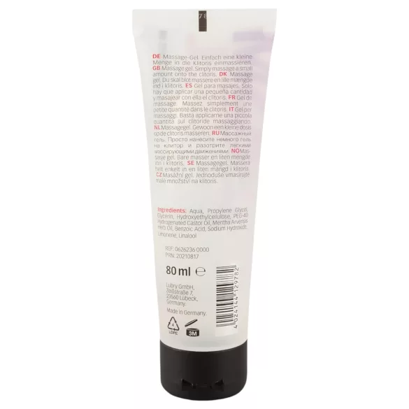 Just Play - gel estimulante feminino - orgasmo intenso - 80ml