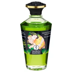   Shunga - óleo de massagem com efeito calor - chá verde - 100ml