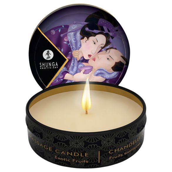 Shunga - Vela de Massagem - Frutas Exóticas (30ml)
