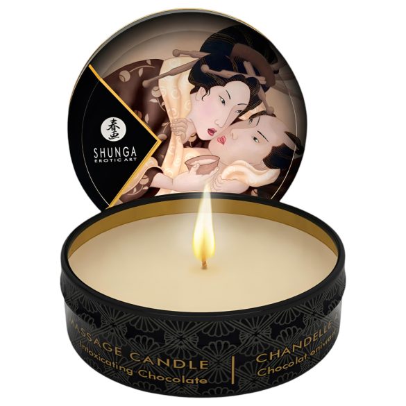 Shunga - Vela de Massagem - Chocolate (30ml)