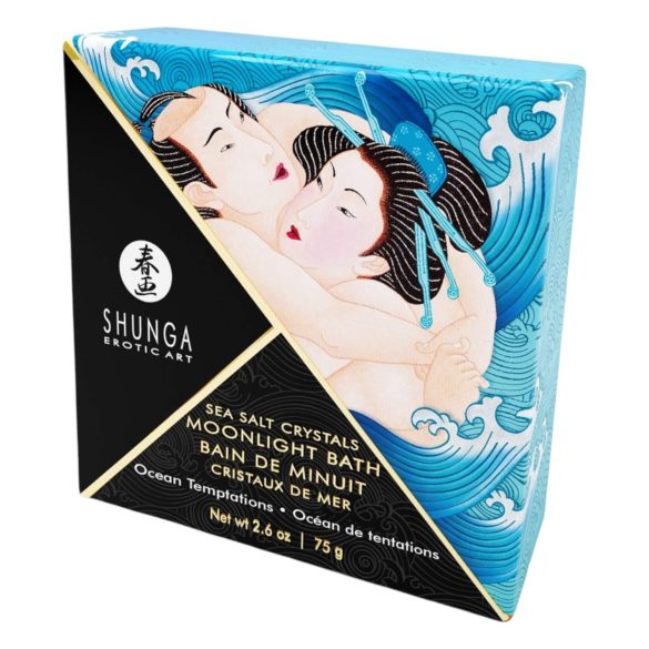 Shunga Brisa do Oceano - Cristais de Banho com Minerais do Mar Morto (75g)