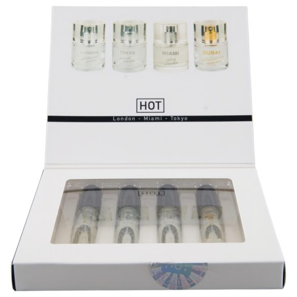 Pacote de Perfumes HOT LMTD para Mulheres (4x5ml)