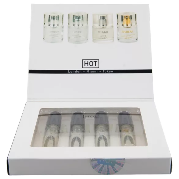 HOT - Perfume com feromônio feminino - Kit 4x5ml