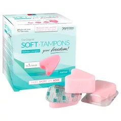   JoyDivision Soft-Tampons - tampões macios sem cordão (3 un.)