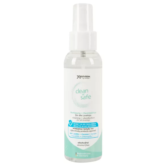 JoyDivision Clean Safe - spray desinfetante e limpador íntimo - 100ml