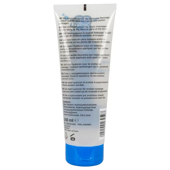 KlatschNass - lubrificante íntimo à base de água com ácido hialurônico 240ml